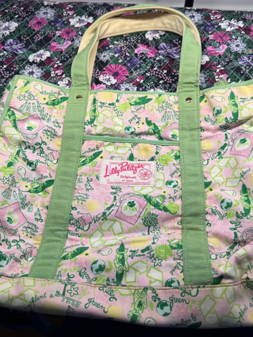 Lilly Pulitzer VINTAGE "Original" Tote